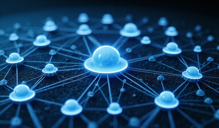 Εικόνα που απεικονίζει συνδέσμους προς εξωτερικούς ιστότοπους, με ένα δίκτυο συνδεδεμένων ιστοσελίδων